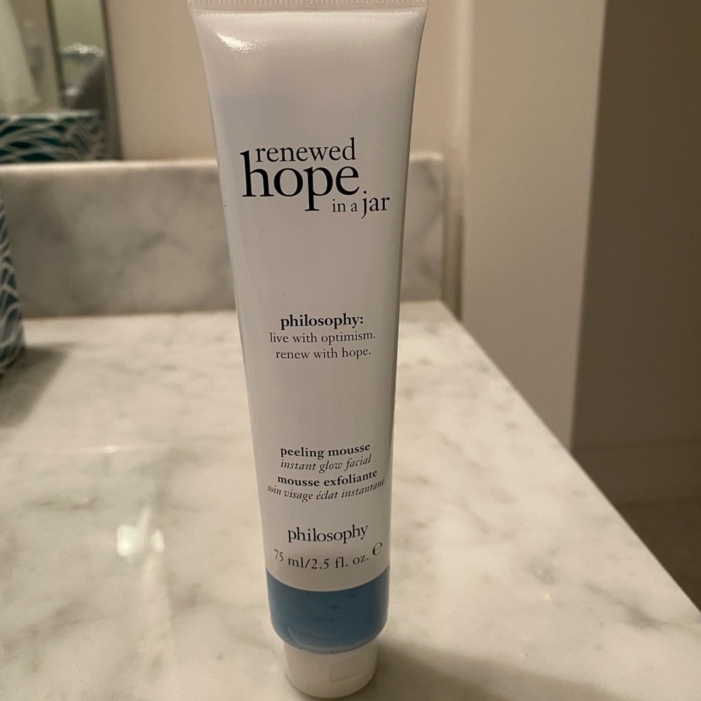 Brand New, Philosophy
Renewed Hope in a Jar Peeling Mousse